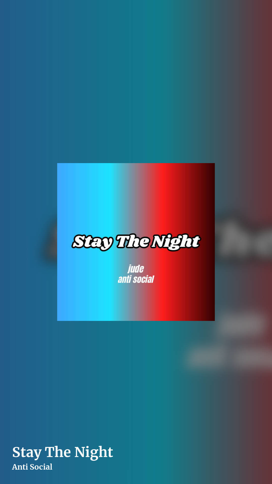 Stay The Night by Anti Social, story clean share image
