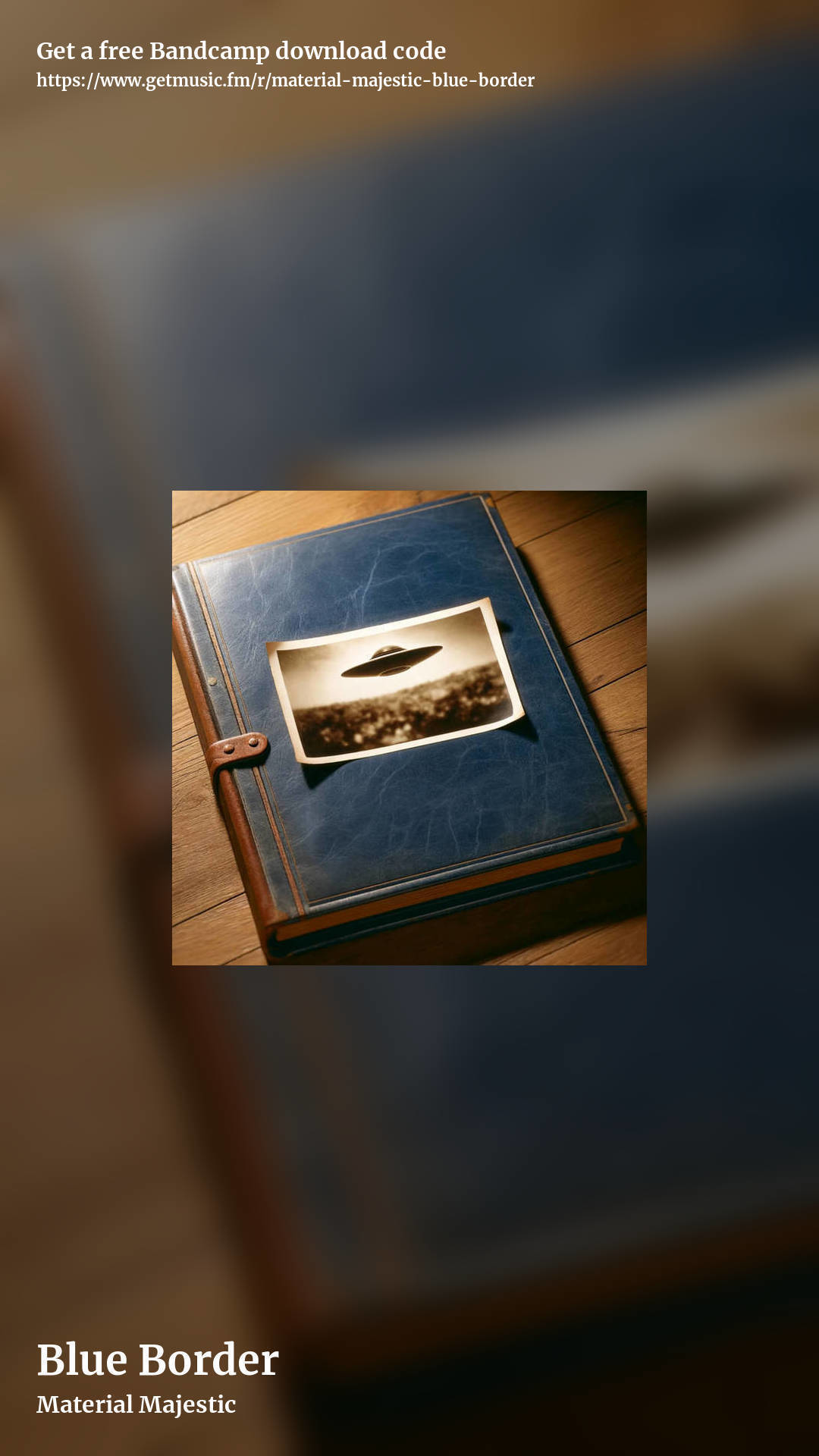 Blue Border by Material Majestic, story promo share image