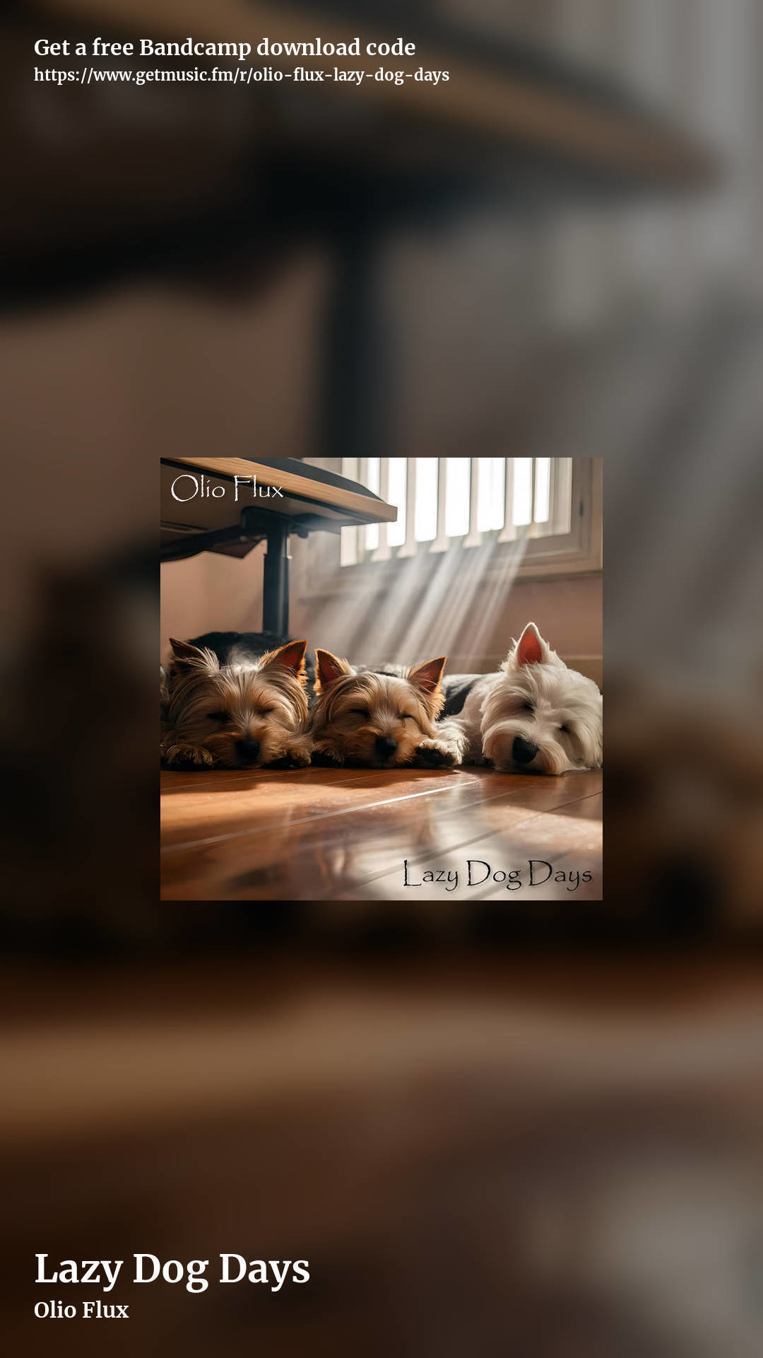 Lazy Dog Days by Olio Flux, story promo share image