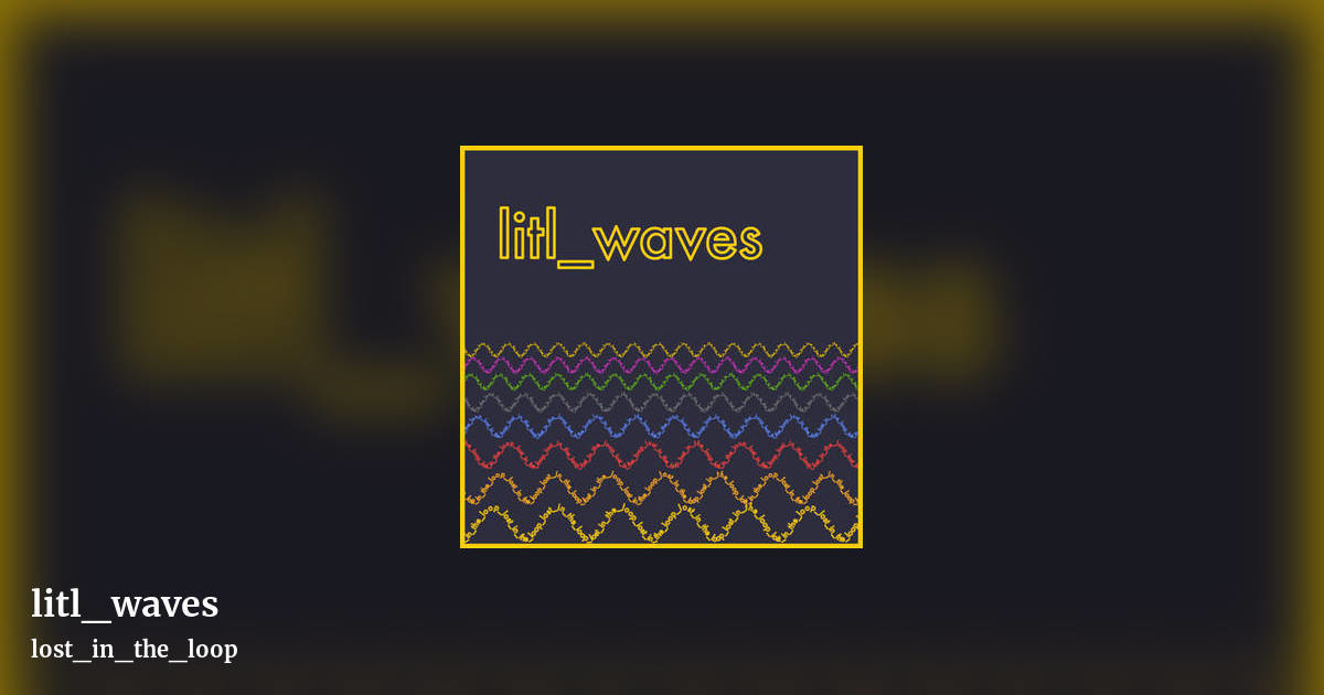 litl_waves by lost_in_the_loop, landscape clean share image
