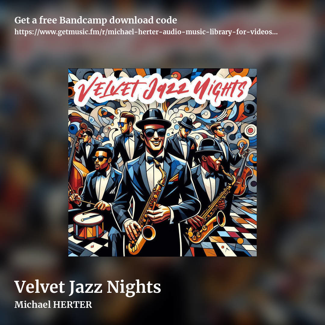Velvet Jazz Nights by Michael HERTER, square promo share image