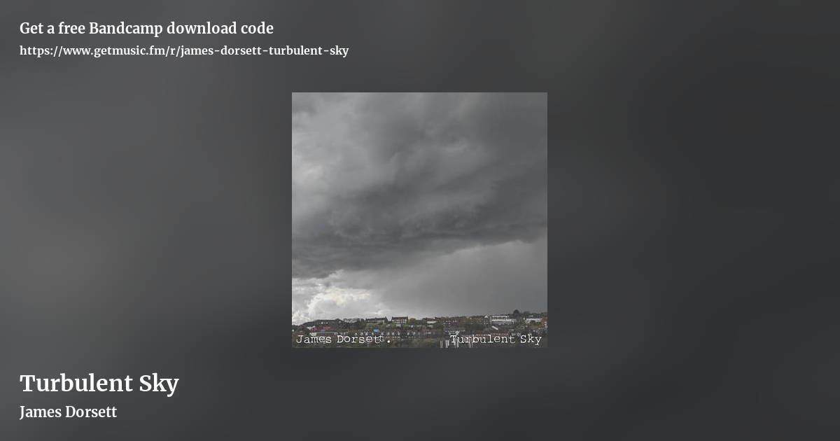 Turbulent Sky by James Dorsett, landscape promo share image