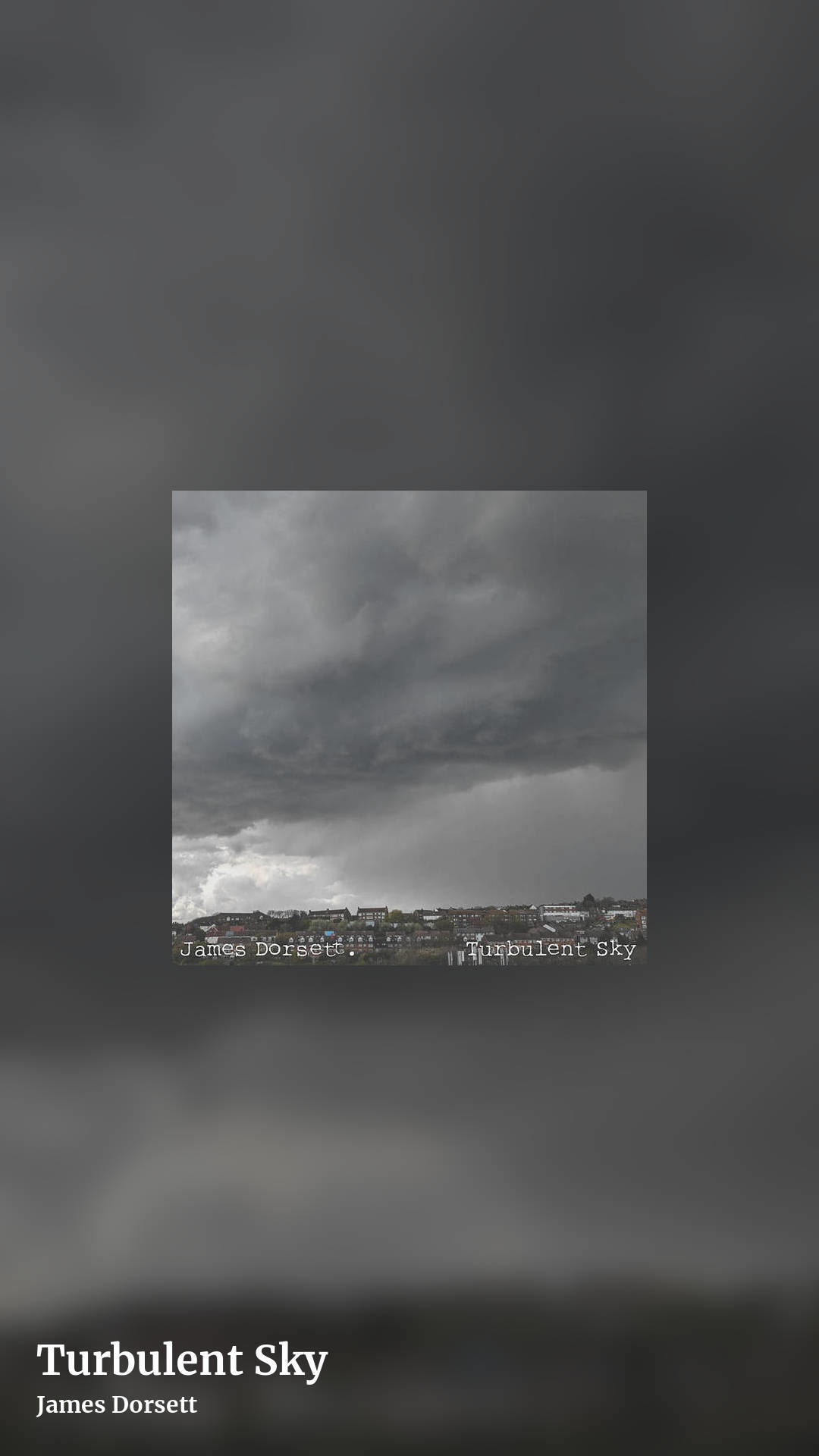 Turbulent Sky by James Dorsett, story clean share image