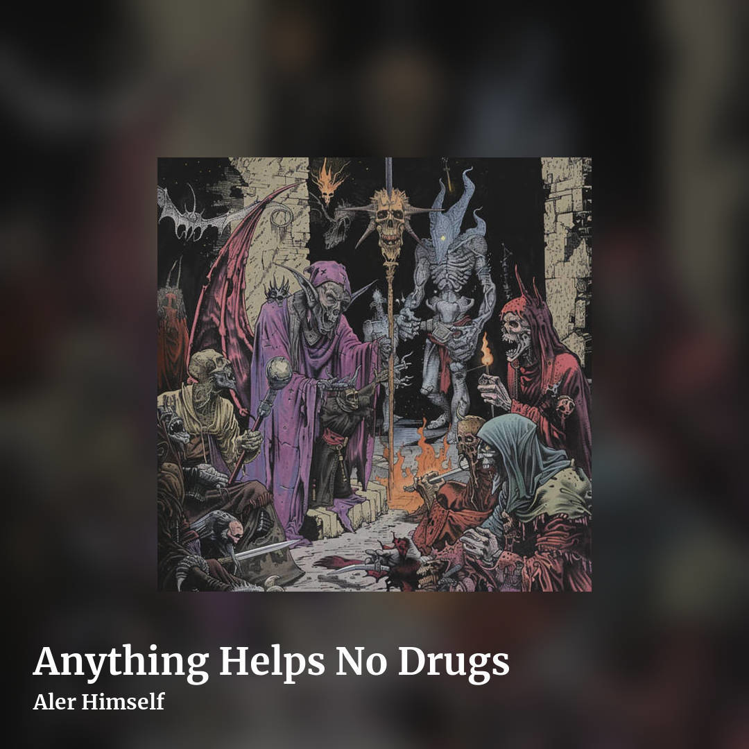 Anything Helps No Drugs by Aler Himself, square clean share image