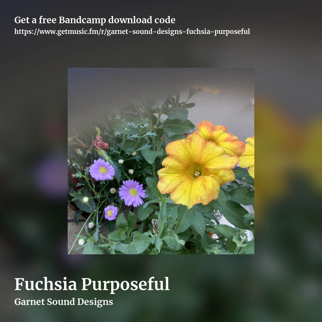 Fuchsia Purposeful by Garnet Sound Designs, square promo share image