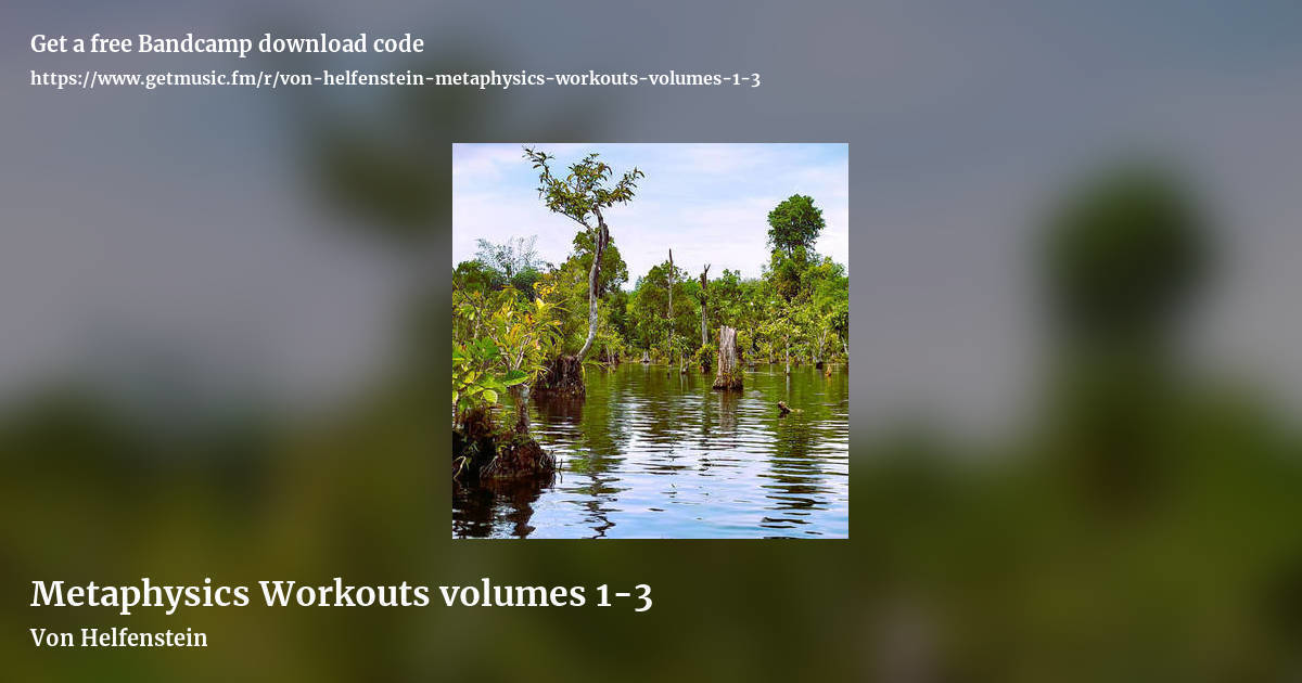 Metaphysics Workouts volumes 1​​​-​​​3 by Von Helfenstein, landscape promo share image