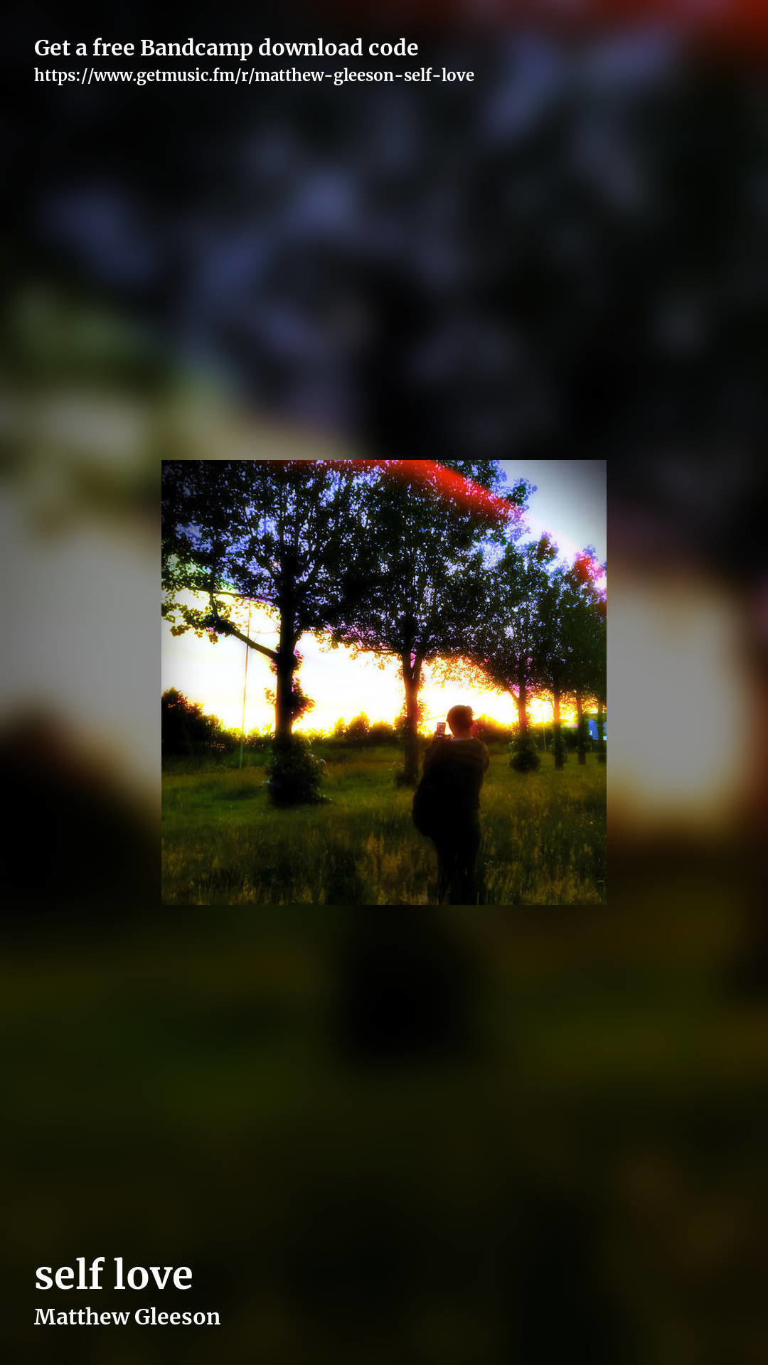 self love by Matthew Gleeson, story promo share image
