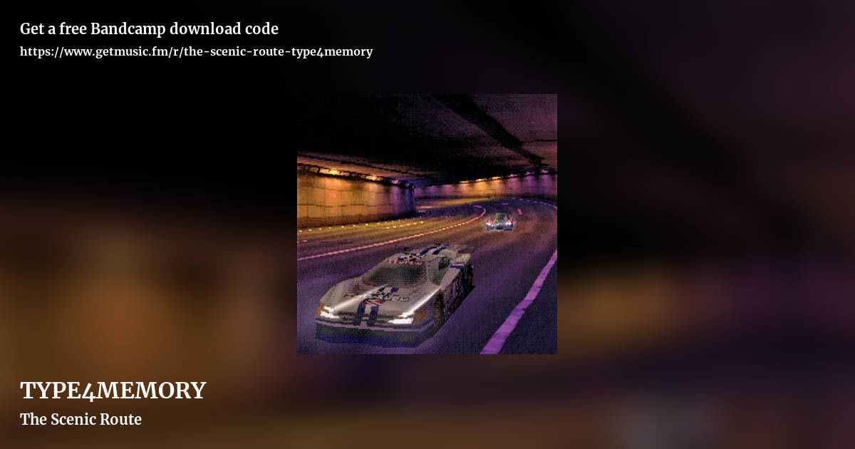 TYPE4MEMORY by The Scenic Route, landscape promo share image