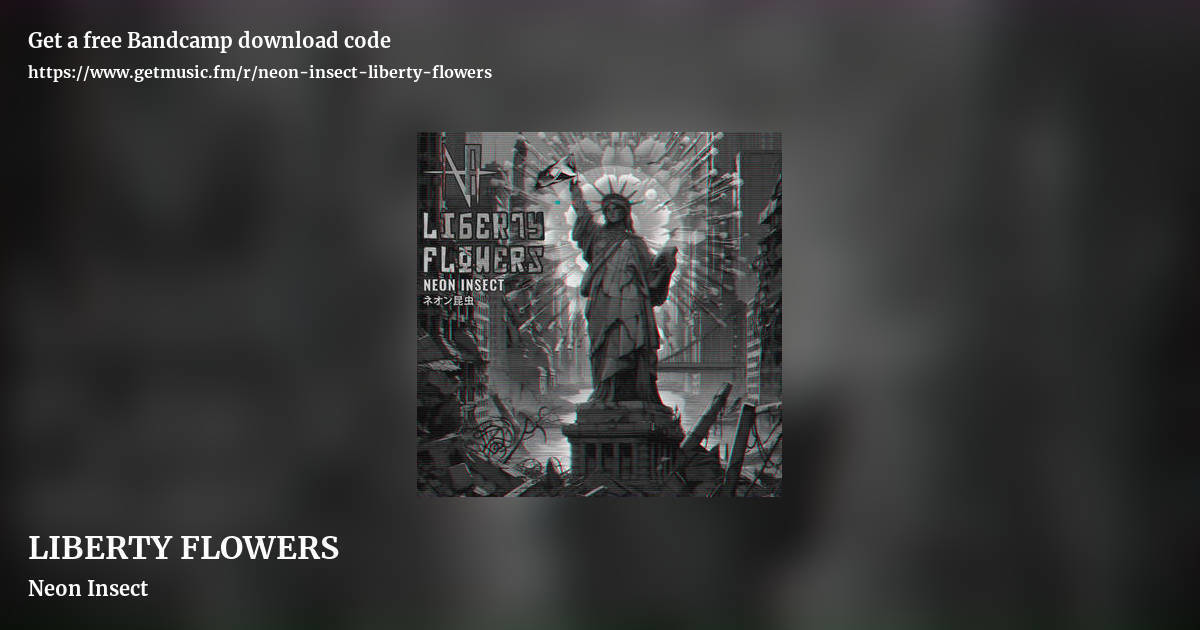 LIBERTY FLOWERS by Neon Insect, landscape promo share image