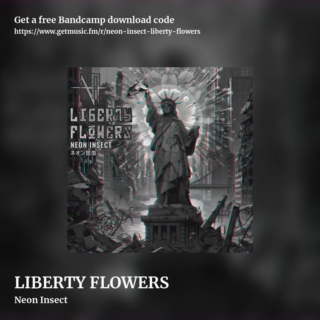 LIBERTY FLOWERS by Neon Insect, square promo share image
