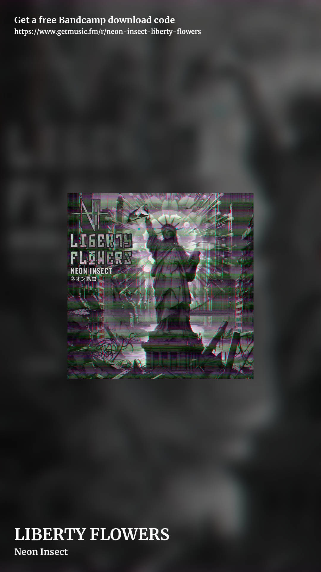 LIBERTY FLOWERS by Neon Insect, story promo share image