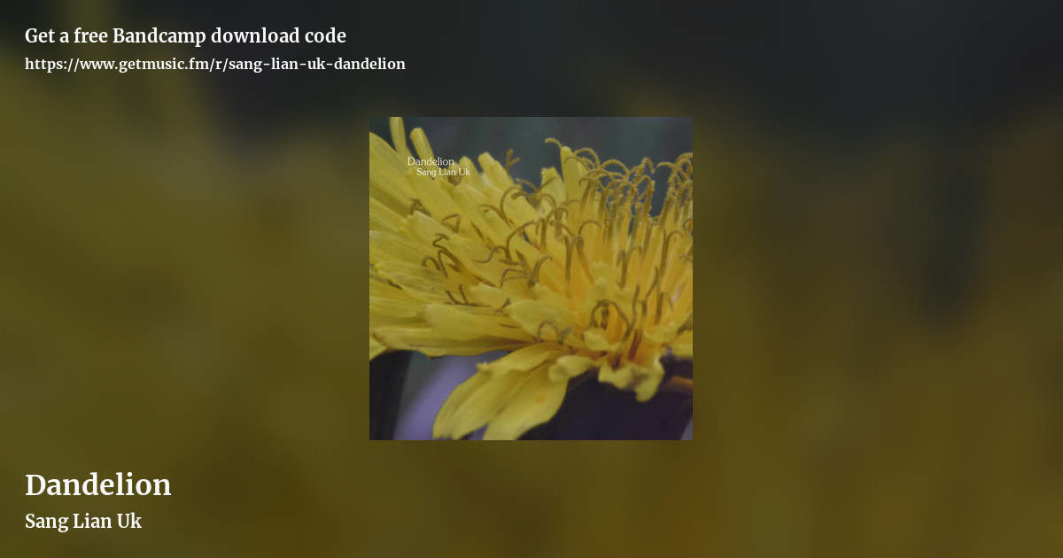 Dandelion by Sang Lian Uk, landscape promo share image