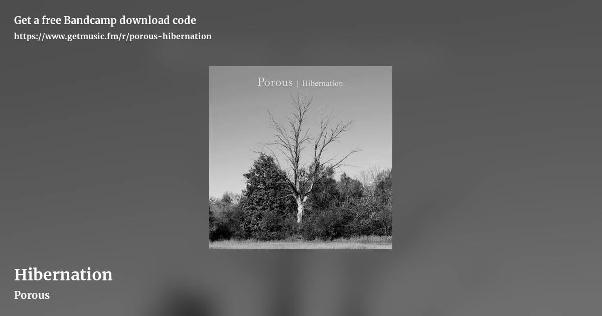 Hibernation by Porous, landscape promo share image