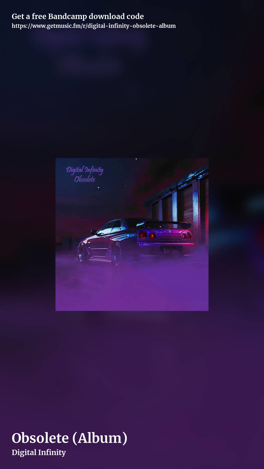 Obsolete (Album) by Digital Infinity, story promo share image