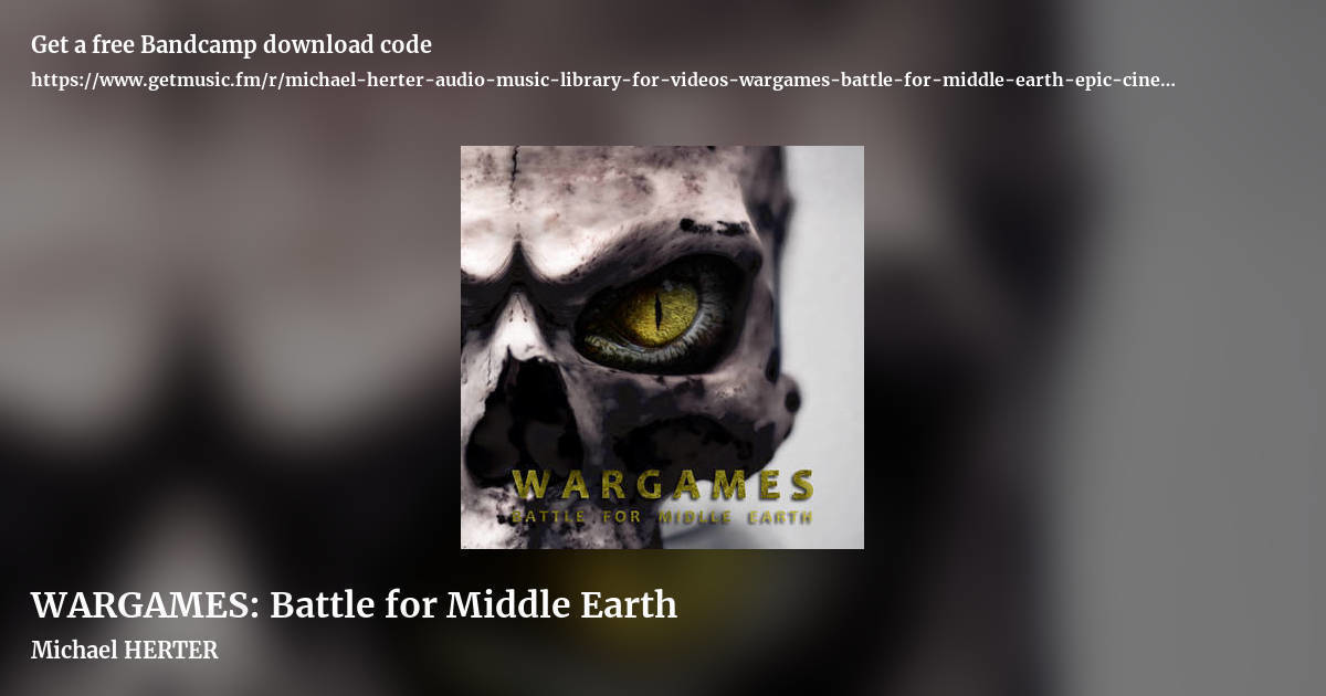 WARGAMES: Battle for Middle Earth by Michael HERTER, landscape promo share image