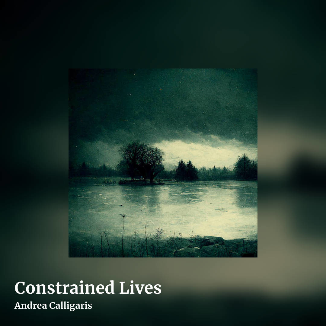 Constrained Lives by Andrea Calligaris, square clean share image