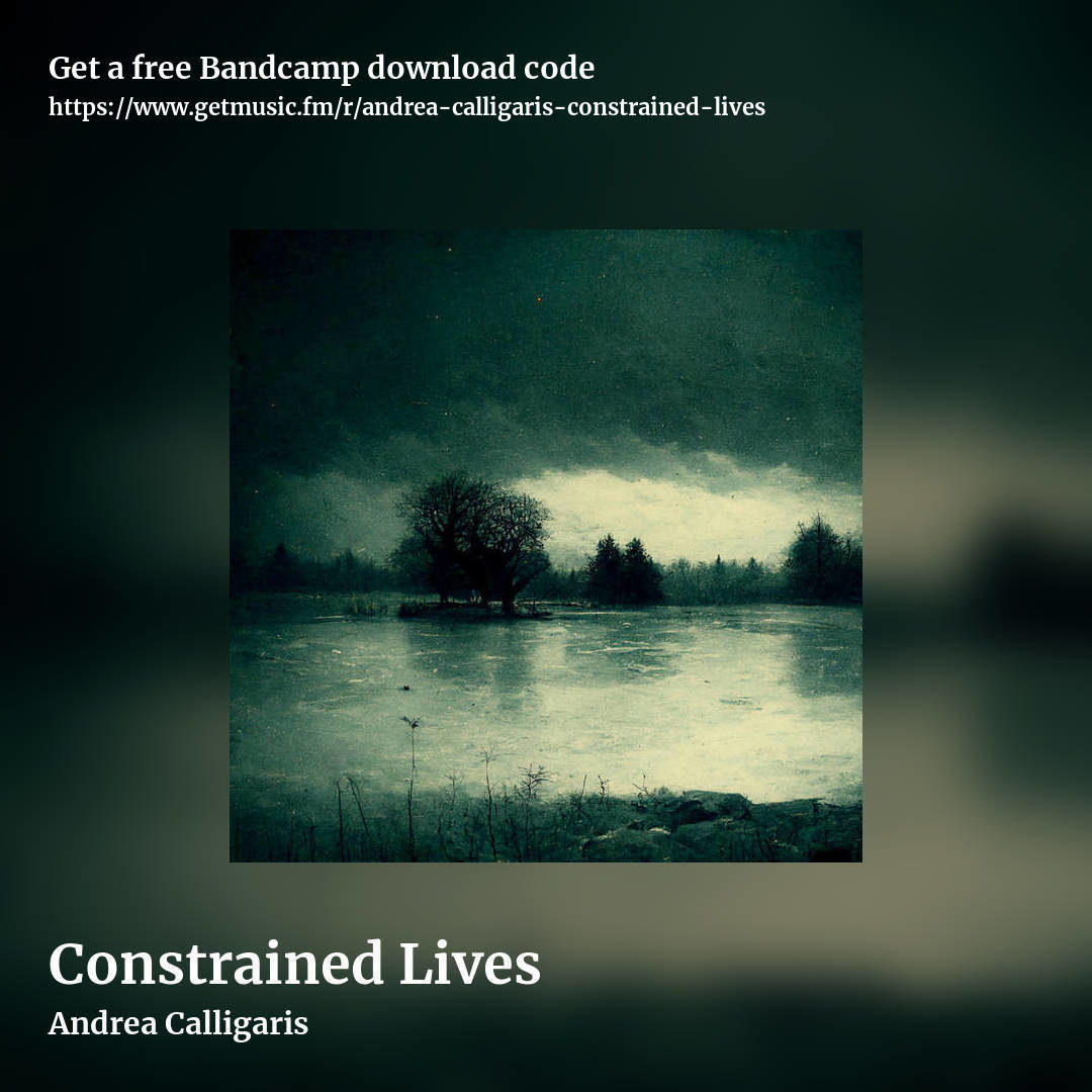 Constrained Lives by Andrea Calligaris, square promo share image