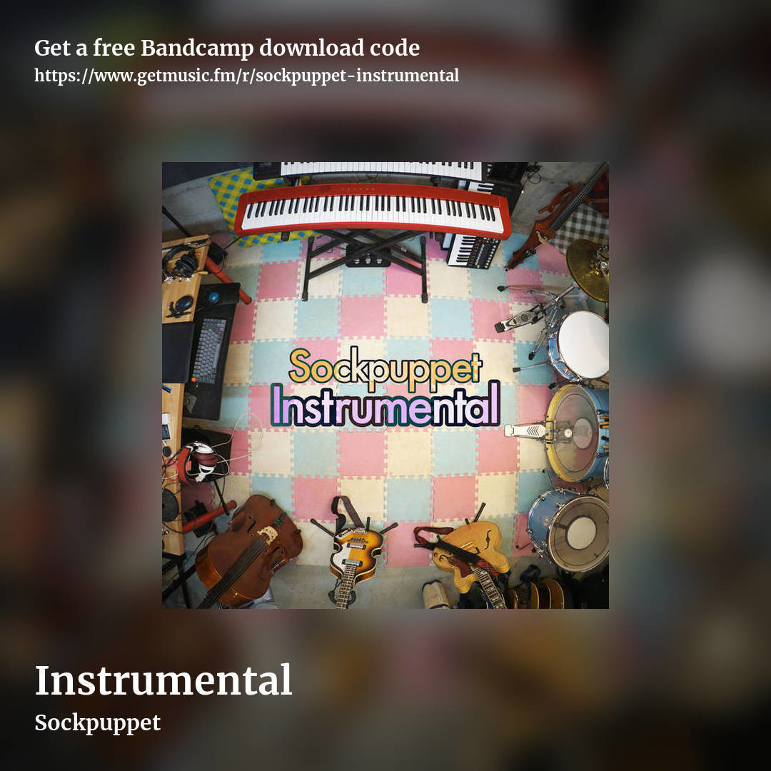 Instrumental by Sockpuppet, square promo share image