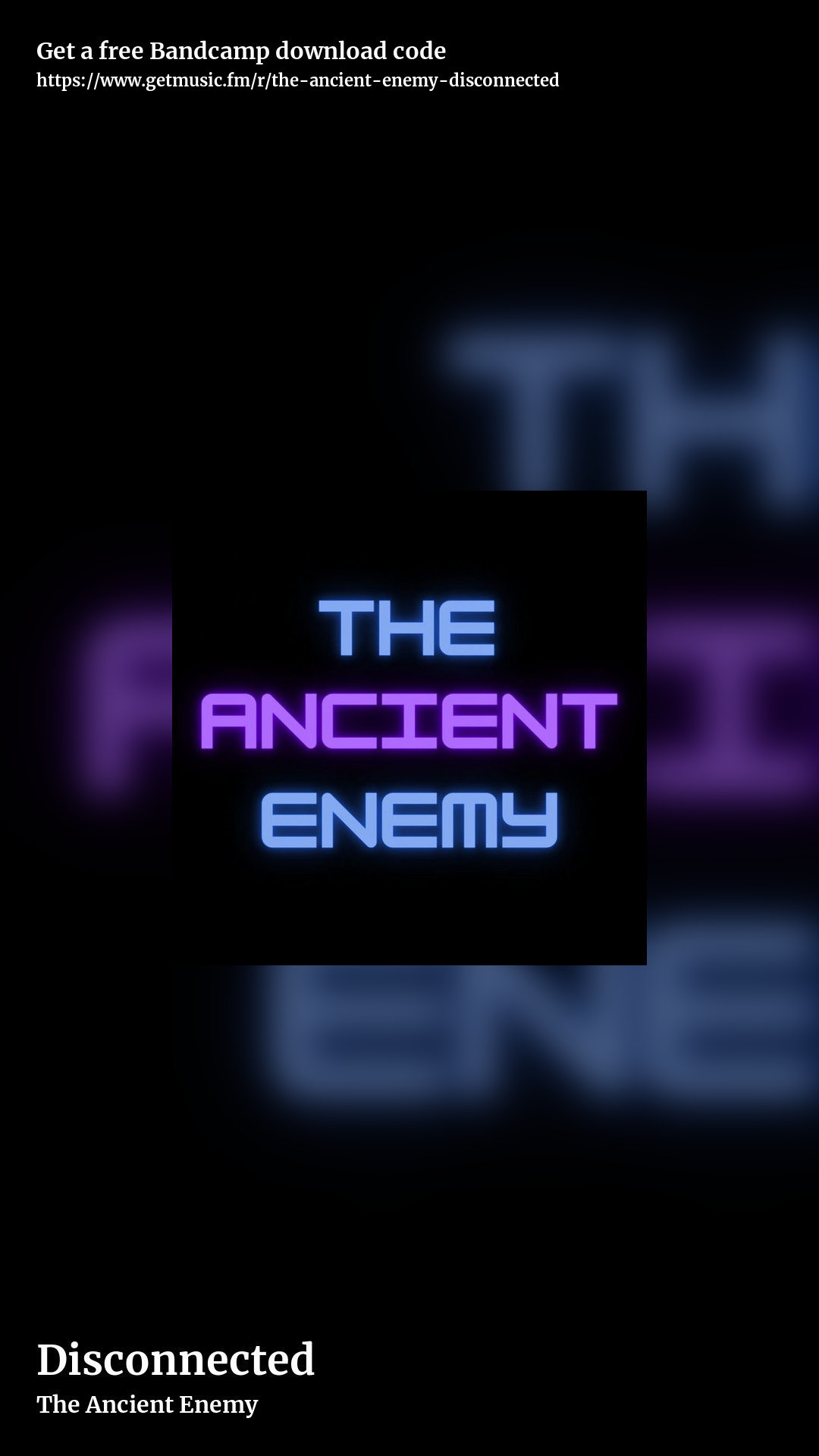 Disconnected by The Ancient Enemy, story promo share image