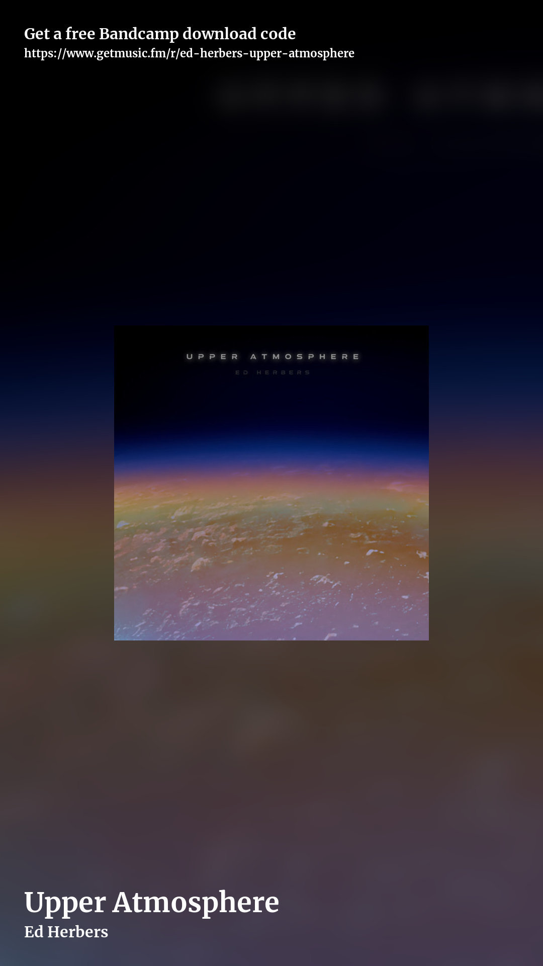 Upper Atmosphere by Ed Herbers, story promo share image