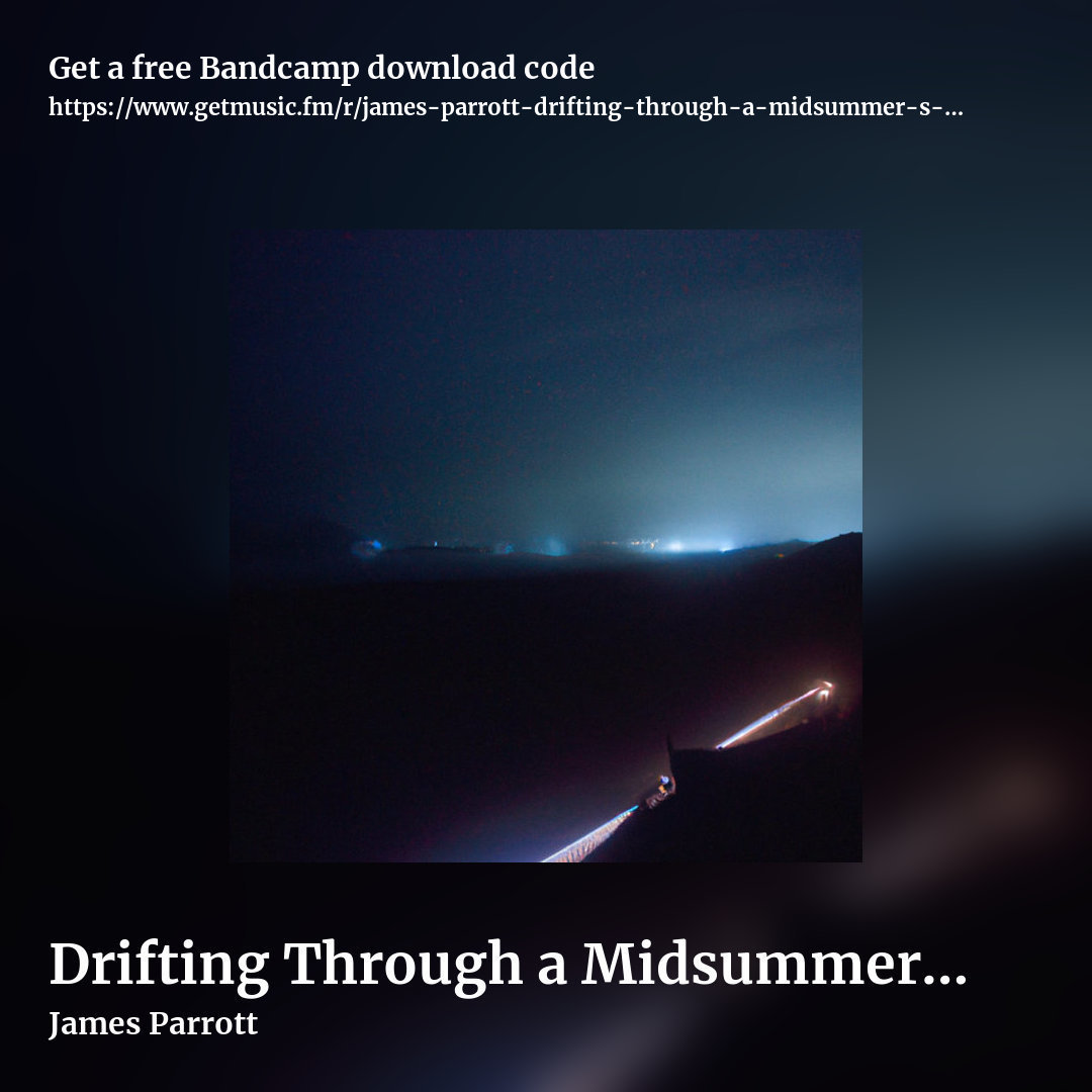 Drifting Through a Midsummer's Night by James Parrott, square promo share image