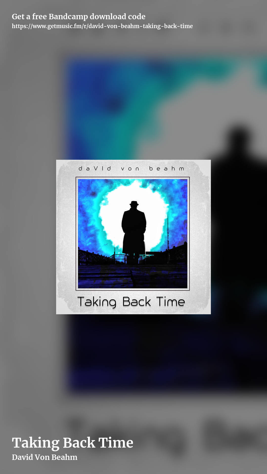 Taking Back Time by David Von Beahm, story promo share image