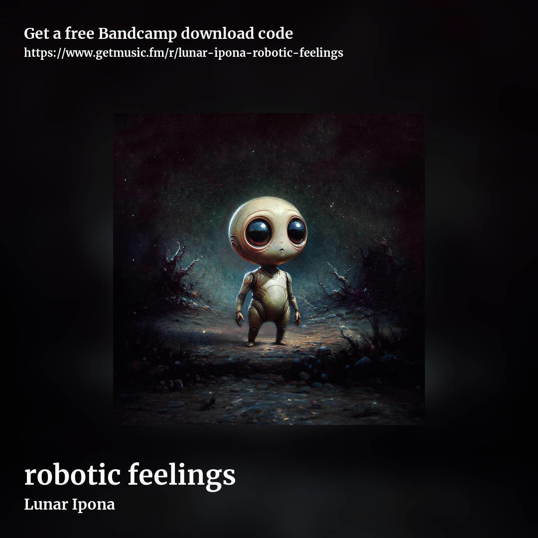 robotic feelings by Lunar Ipona, square promo share image