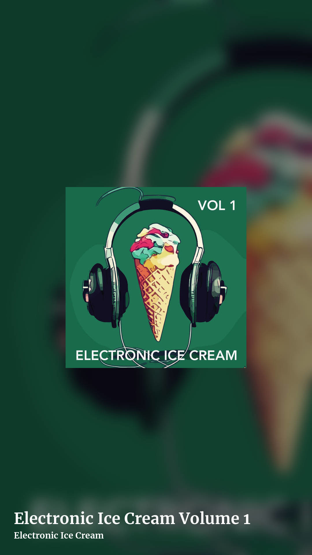 Electronic Ice Cream Volume 1 by Electronic Ice Cream, story clean share image