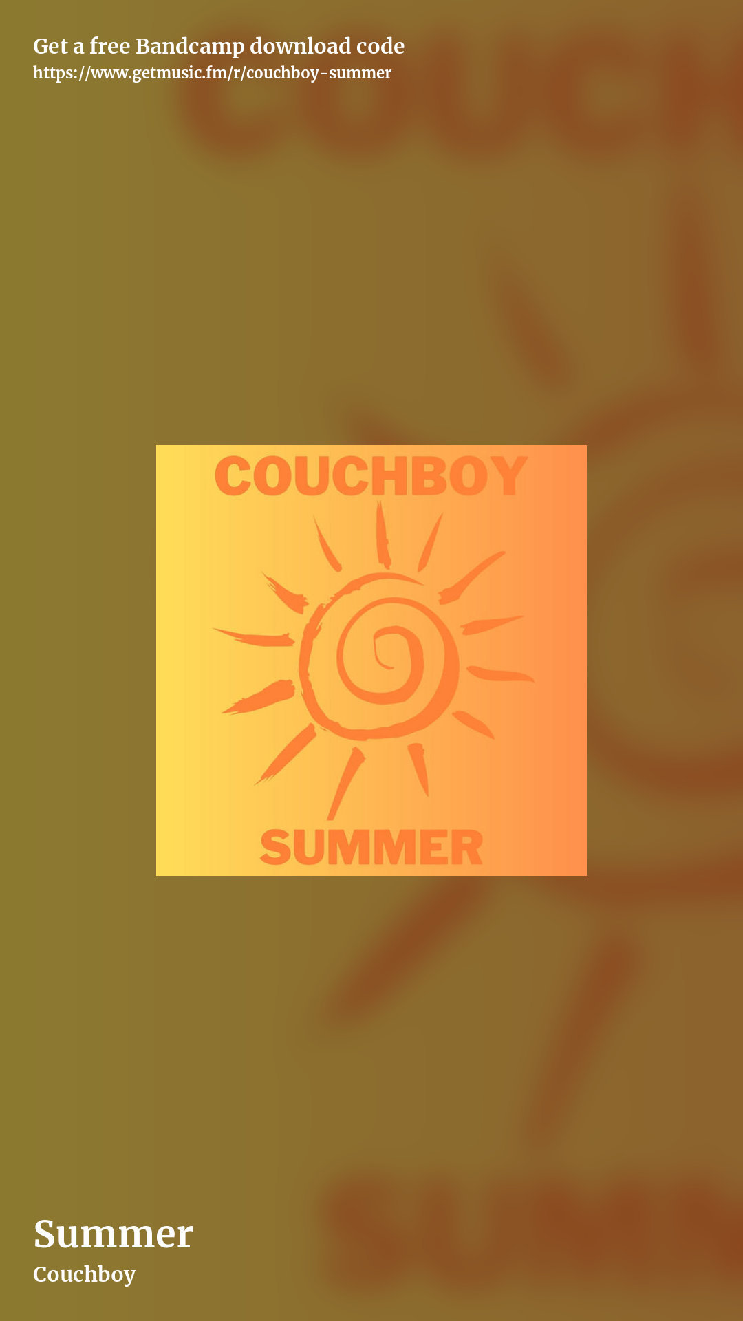 Summer by Couchboy, story promo share image