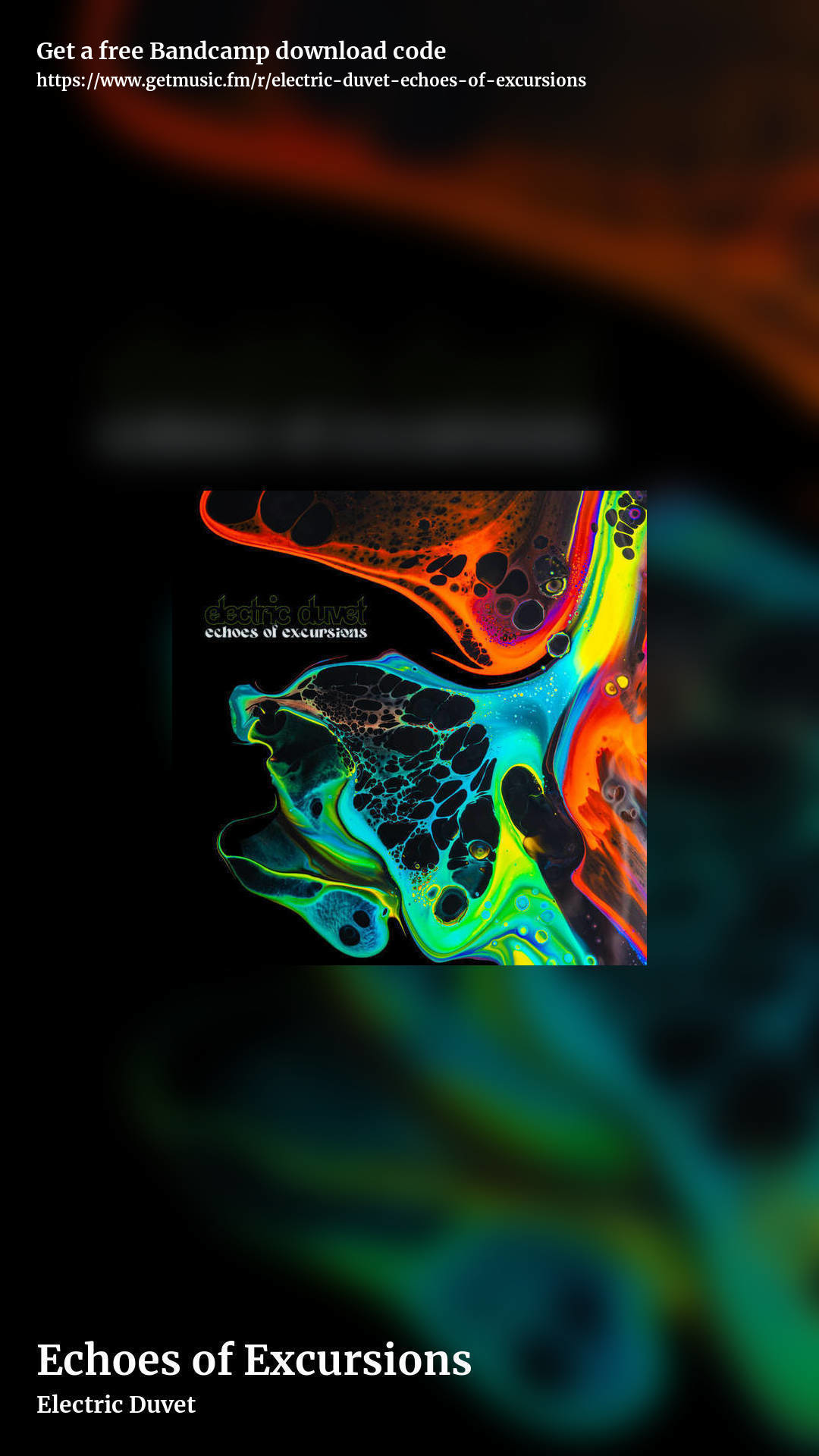 Echoes of Excursions by Electric Duvet , story promo share image