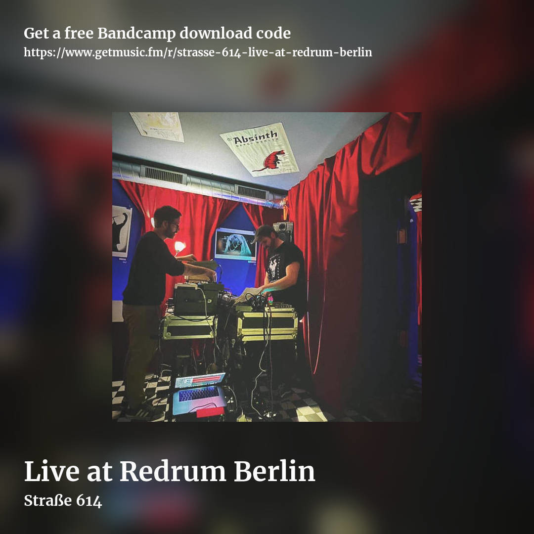 Live at Redrum Berlin by Straße 614, square promo share image