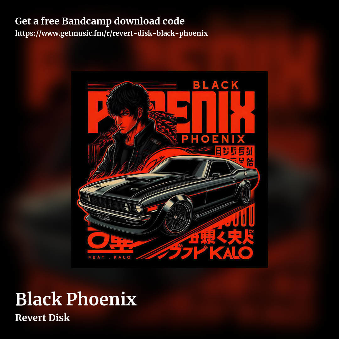 Black Phoenix by Revert Disk, square promo share image