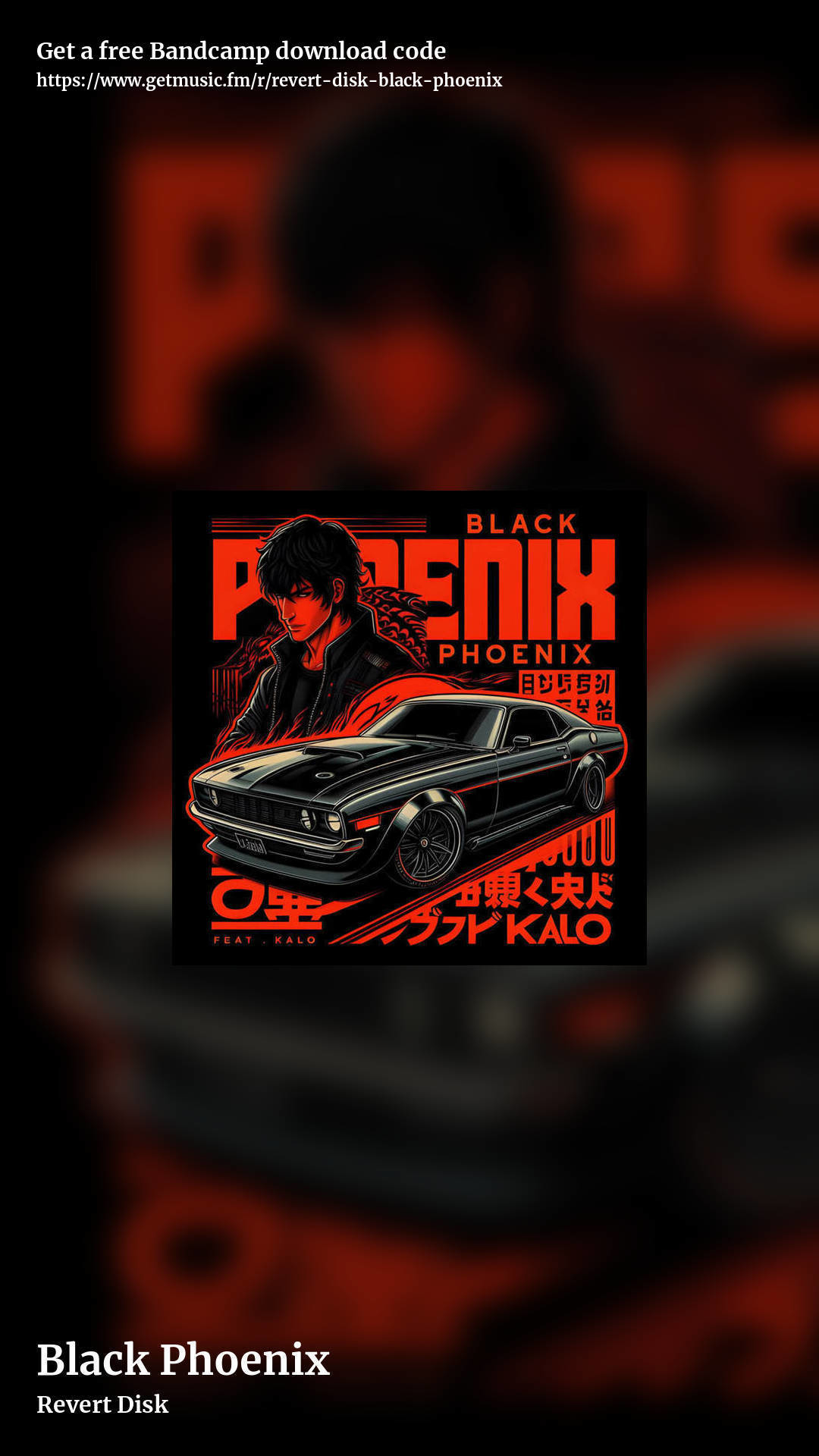 Black Phoenix by Revert Disk, story promo share image