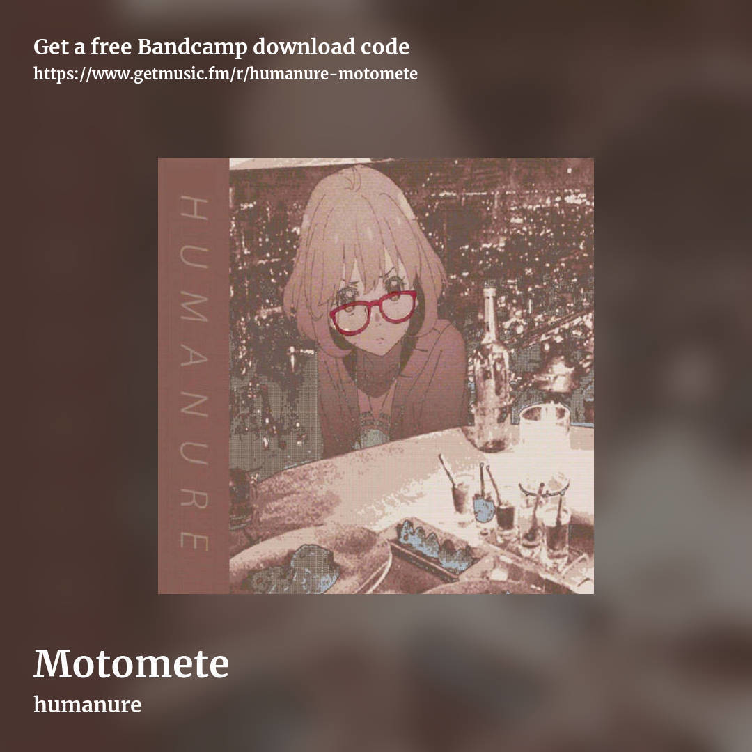 Motomete by humanure, square promo share image