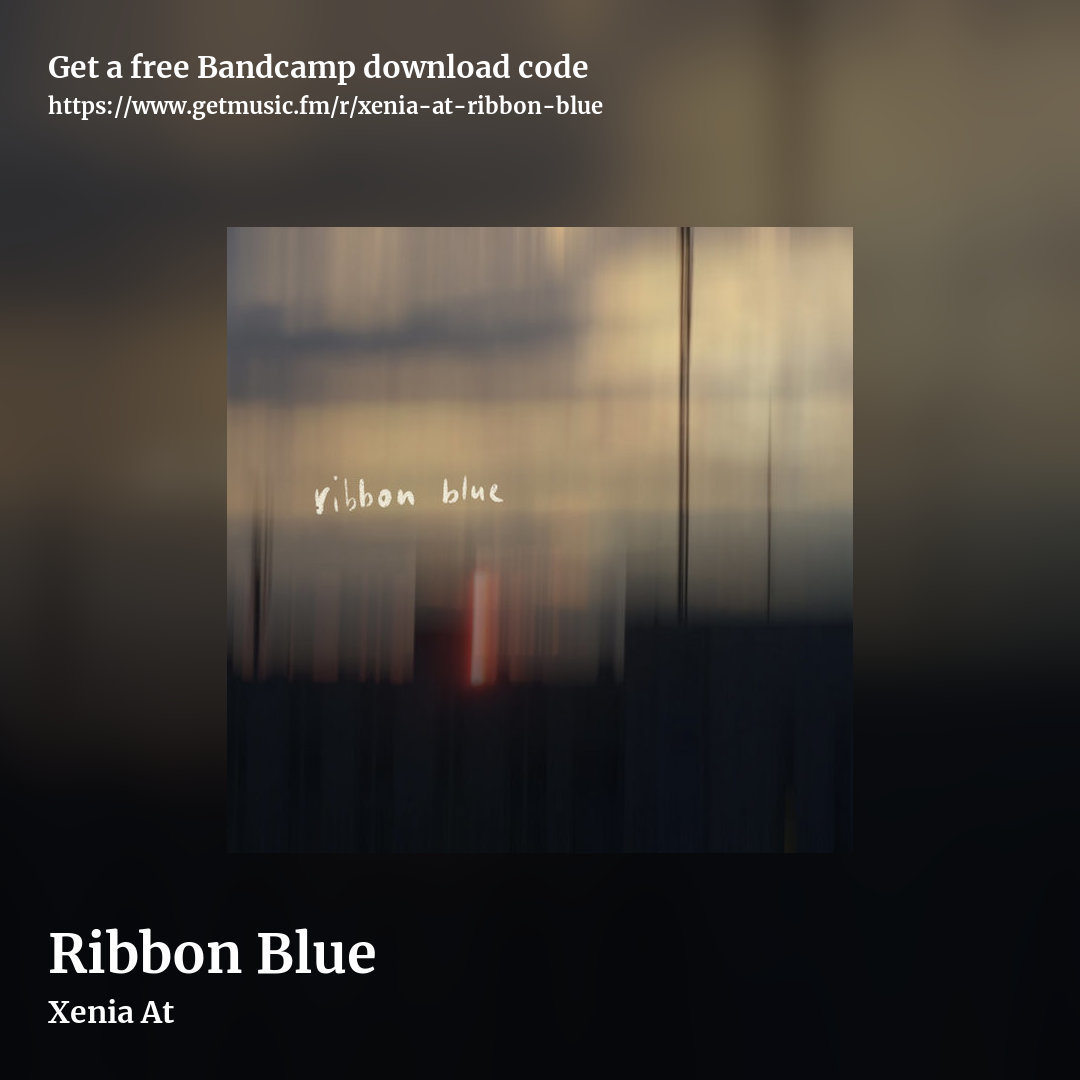 Ribbon Blue by Xenia At, square promo share image