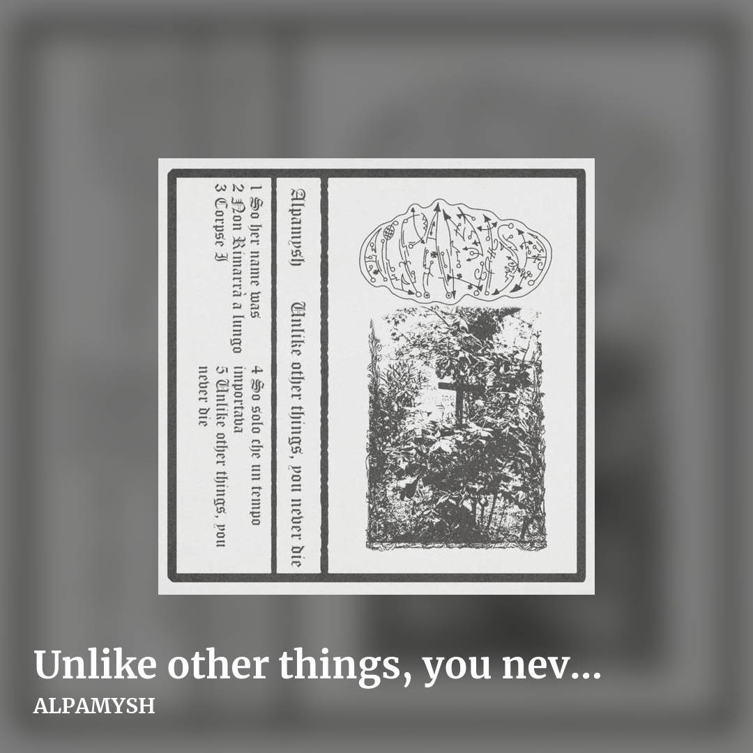 Unlike other things, you never die by ALPAMYSH , square clean share image
