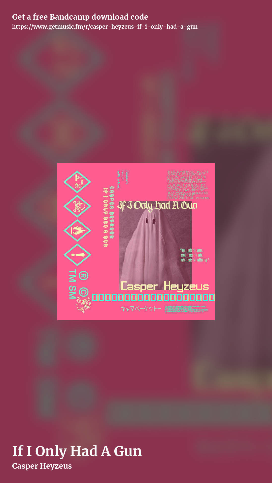 If I Only Had A Gun by Casper Heyzeus, story promo share image