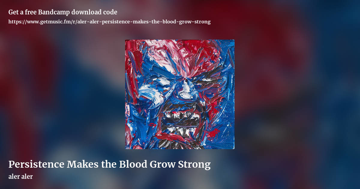 Persistence Makes the Blood Grow Strong by aler aler, landscape promo share image