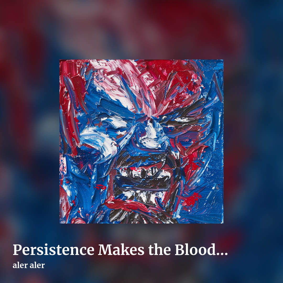 Persistence Makes the Blood Grow Strong by aler aler, square clean share image