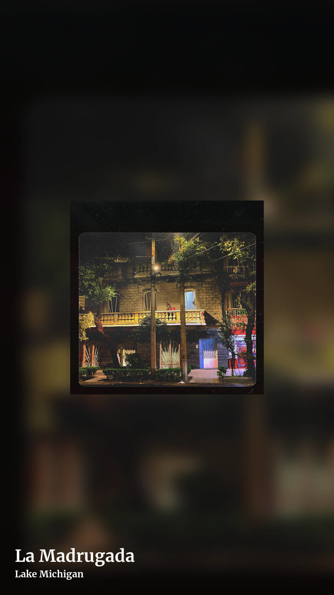 La Madrugada by Lake Michigan, story clean share image