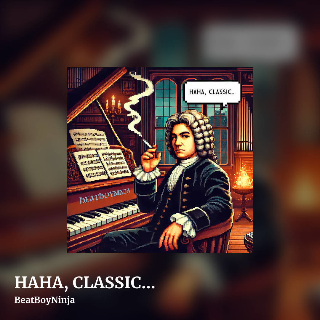 HAHA, CLASSIC... by BeatBoyNinja, square clean share image