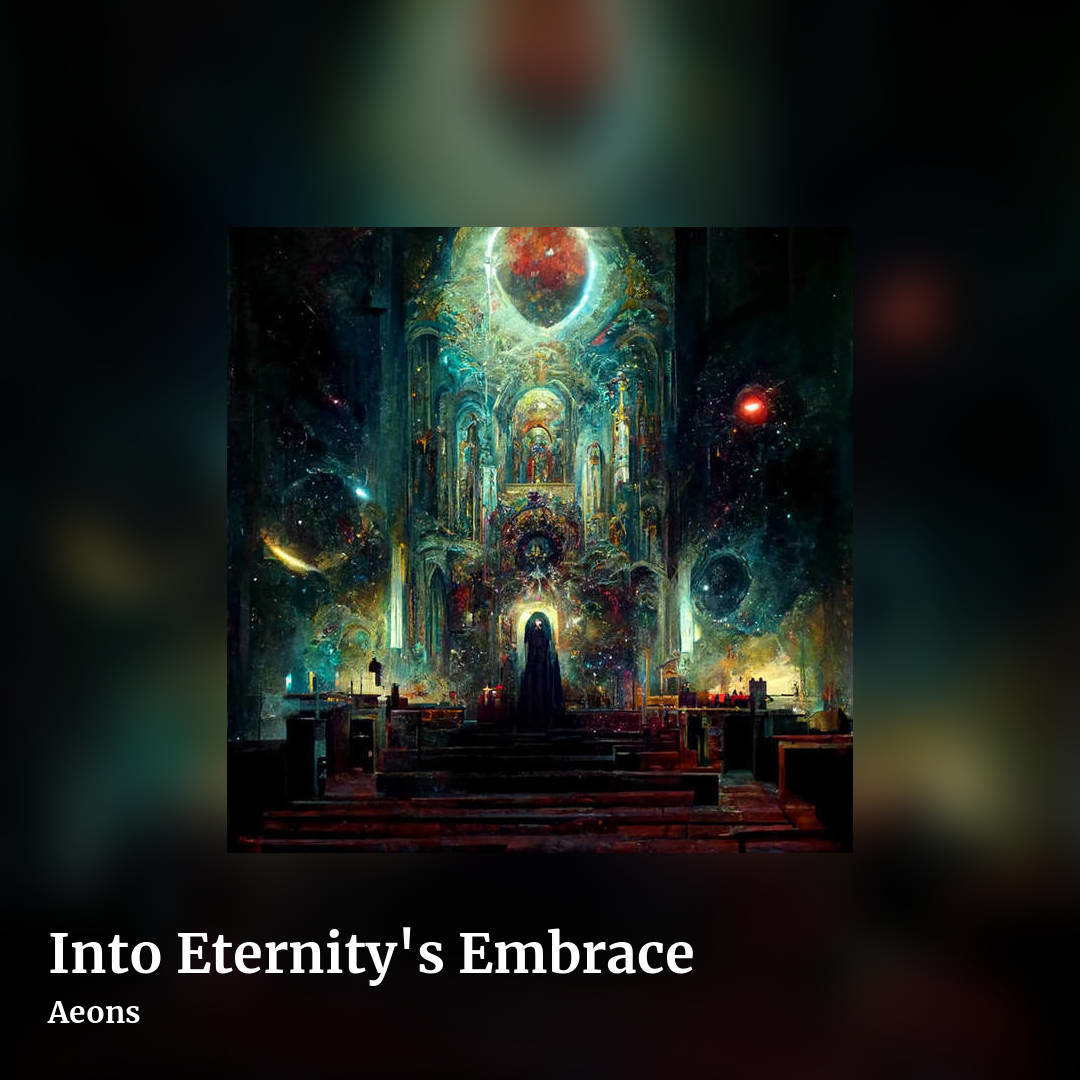 Into Eternity's Embrace by Aeons, square clean share image