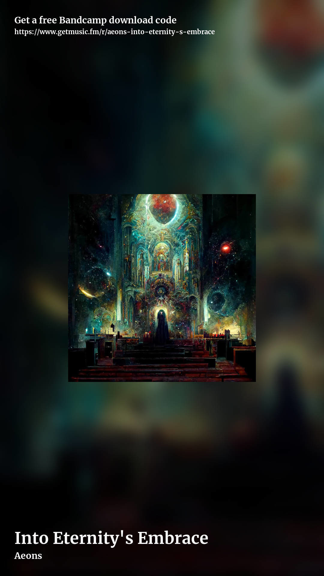 Into Eternity's Embrace by Aeons, story promo share image