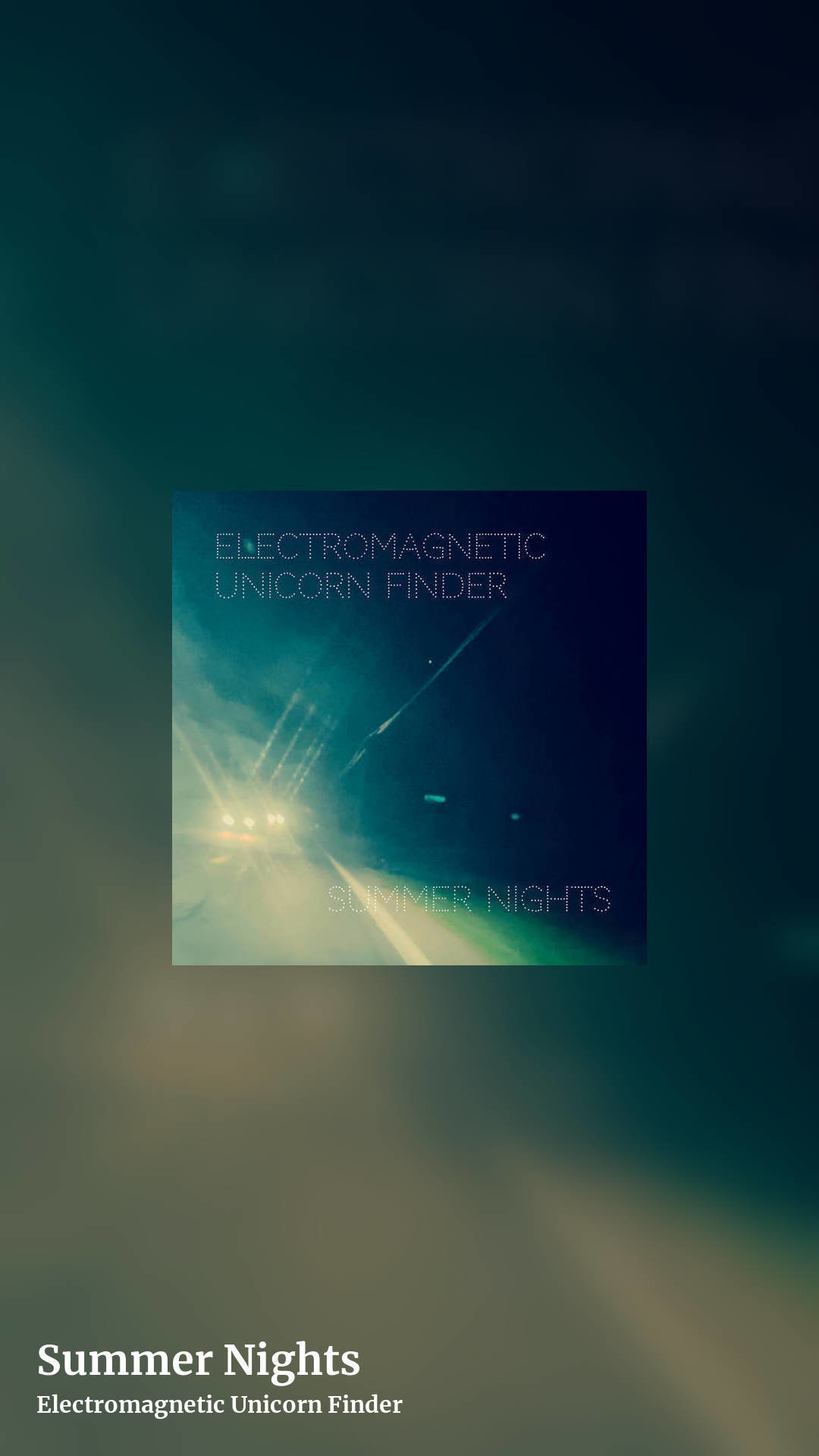 Summer Nights by Electromagnetic Unicorn Finder, story clean share image