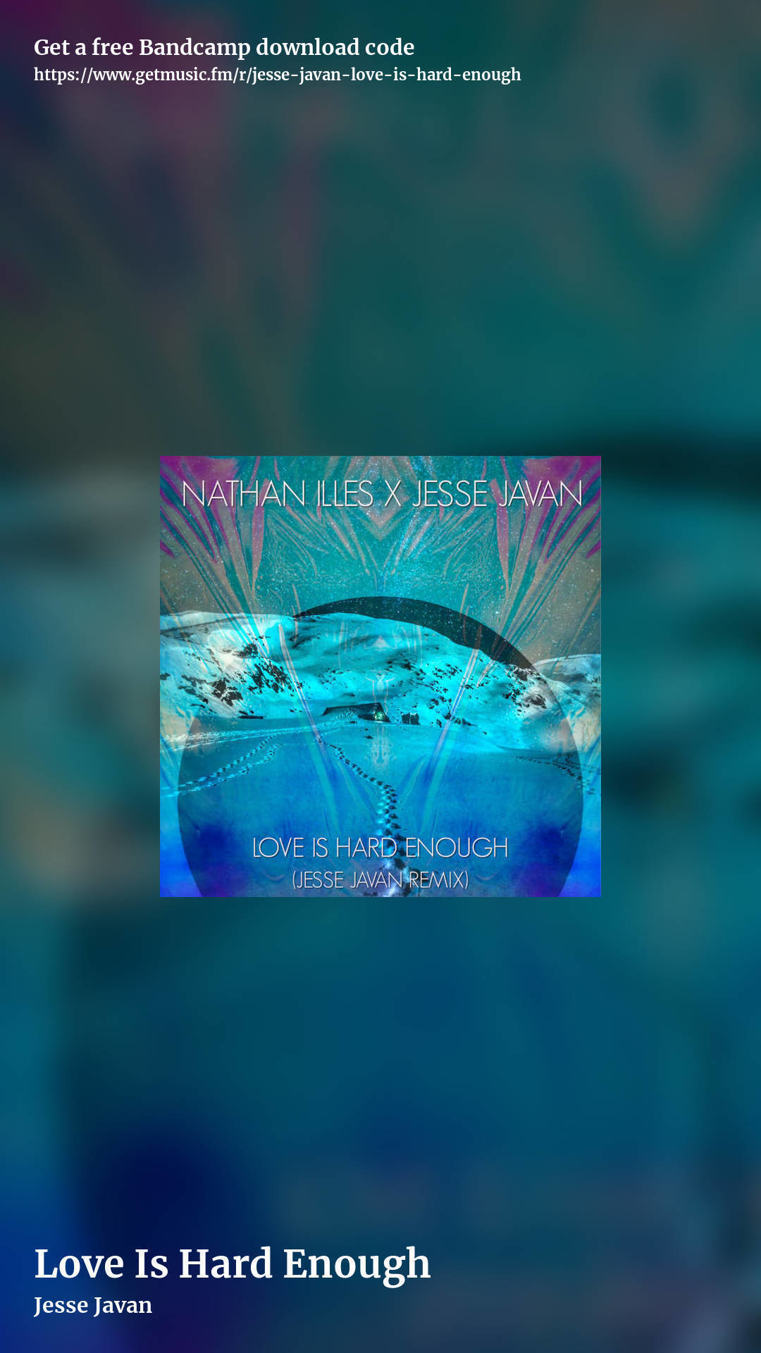 Love Is Hard Enough by Jesse Javan, story promo share image