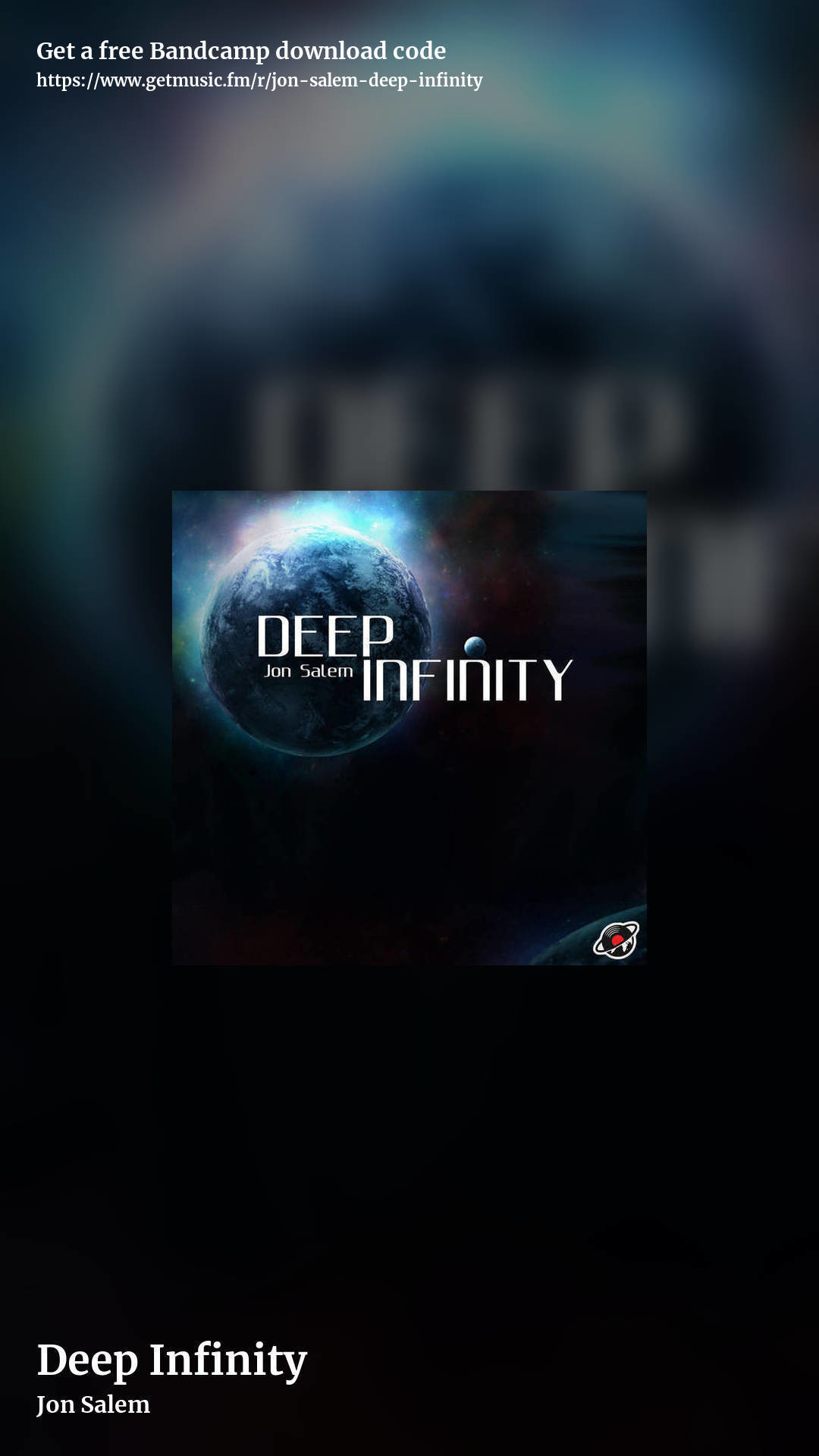 Deep Infinity by Jon Salem, story promo share image