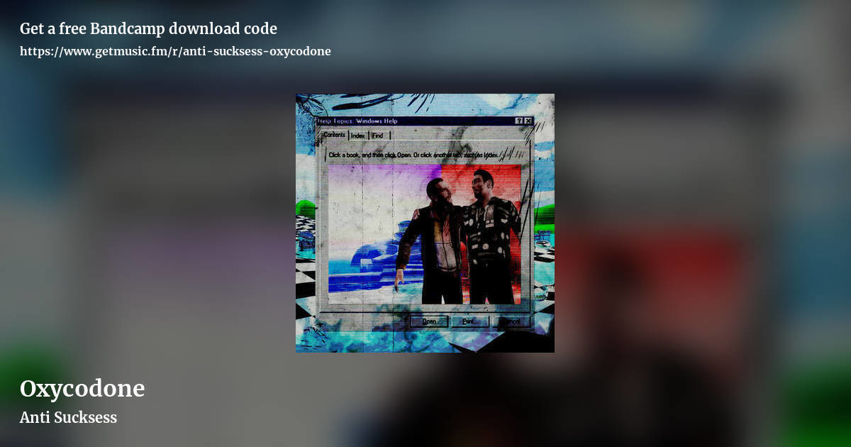 Oxycodone by Anti Sucksess, landscape promo share image