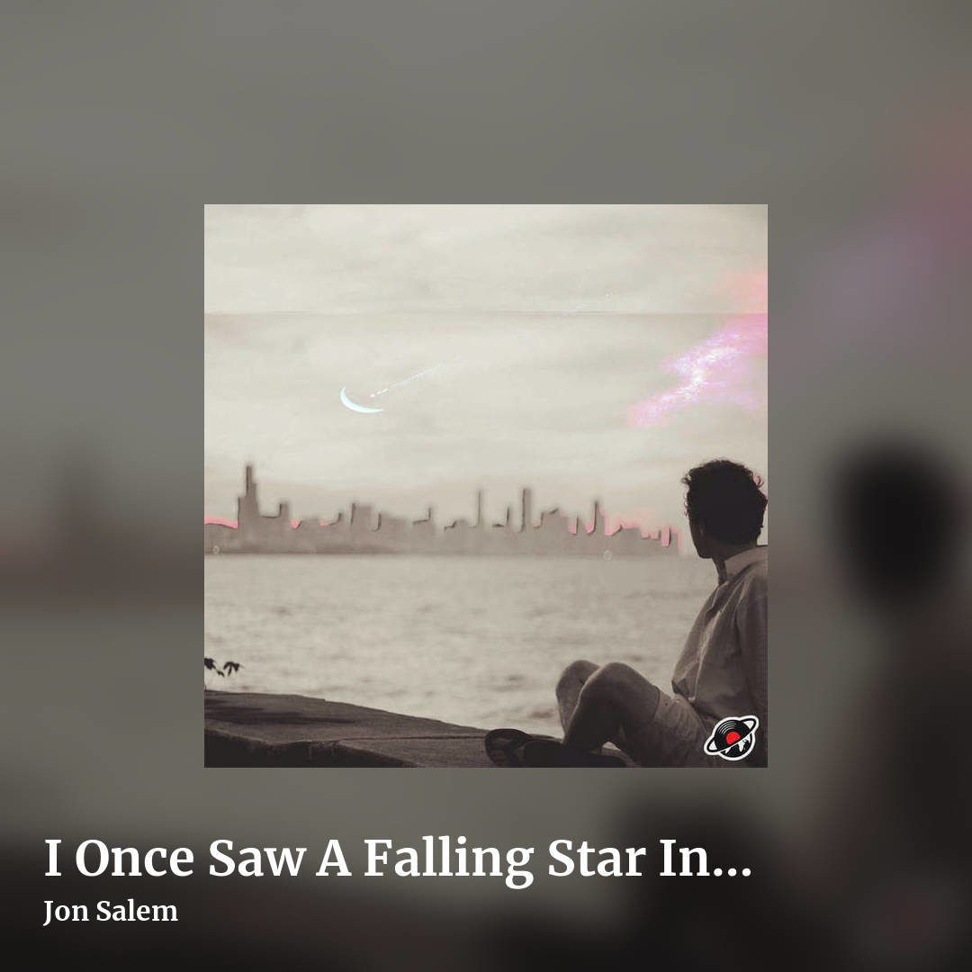 I Once Saw A Falling Star In The Night Sky by Jon Salem, square clean share image