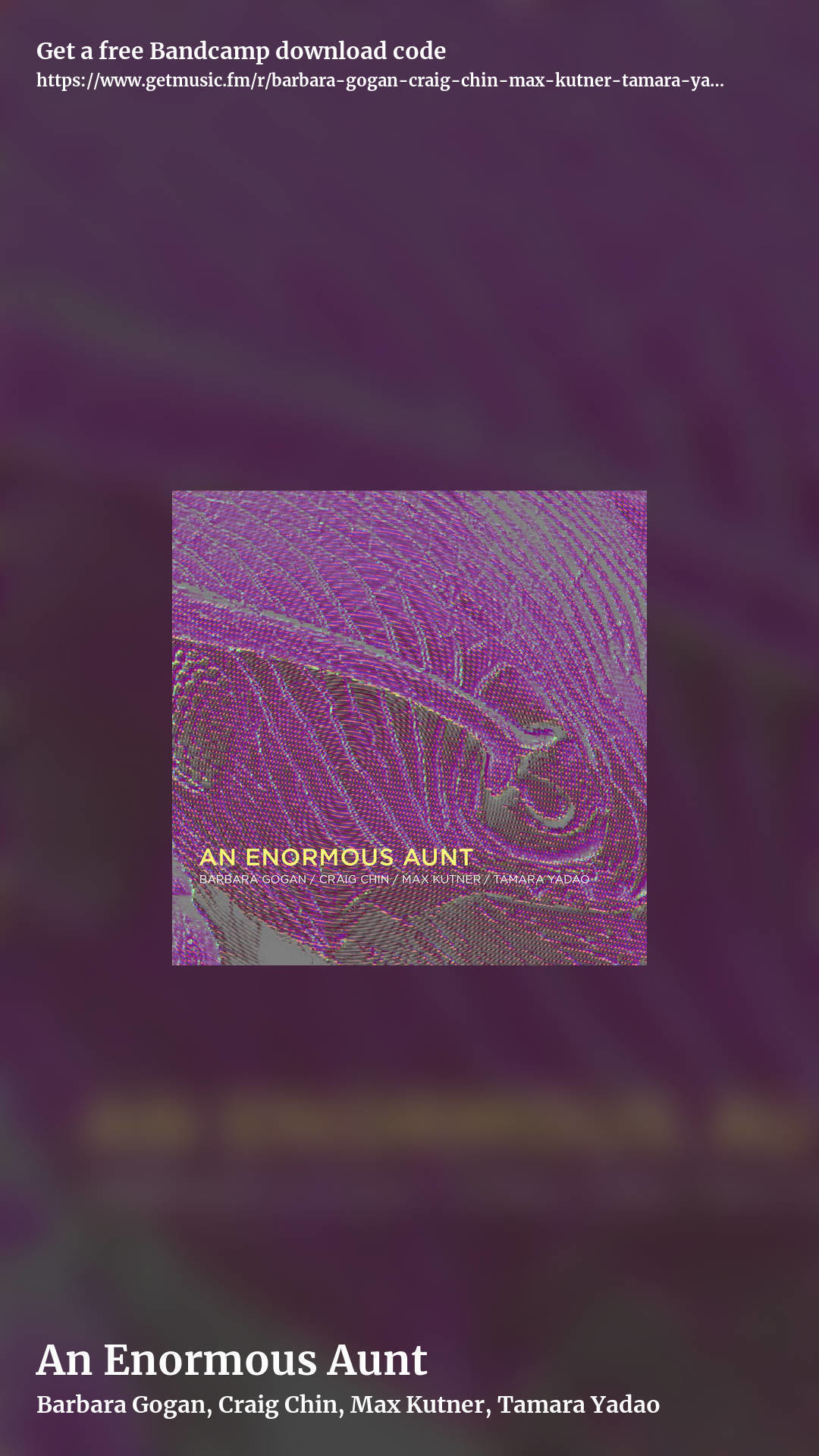 An Enormous Aunt by Barbara Gogan, Craig Chin, Max Kutner, Tamara Yadao, story promo share image