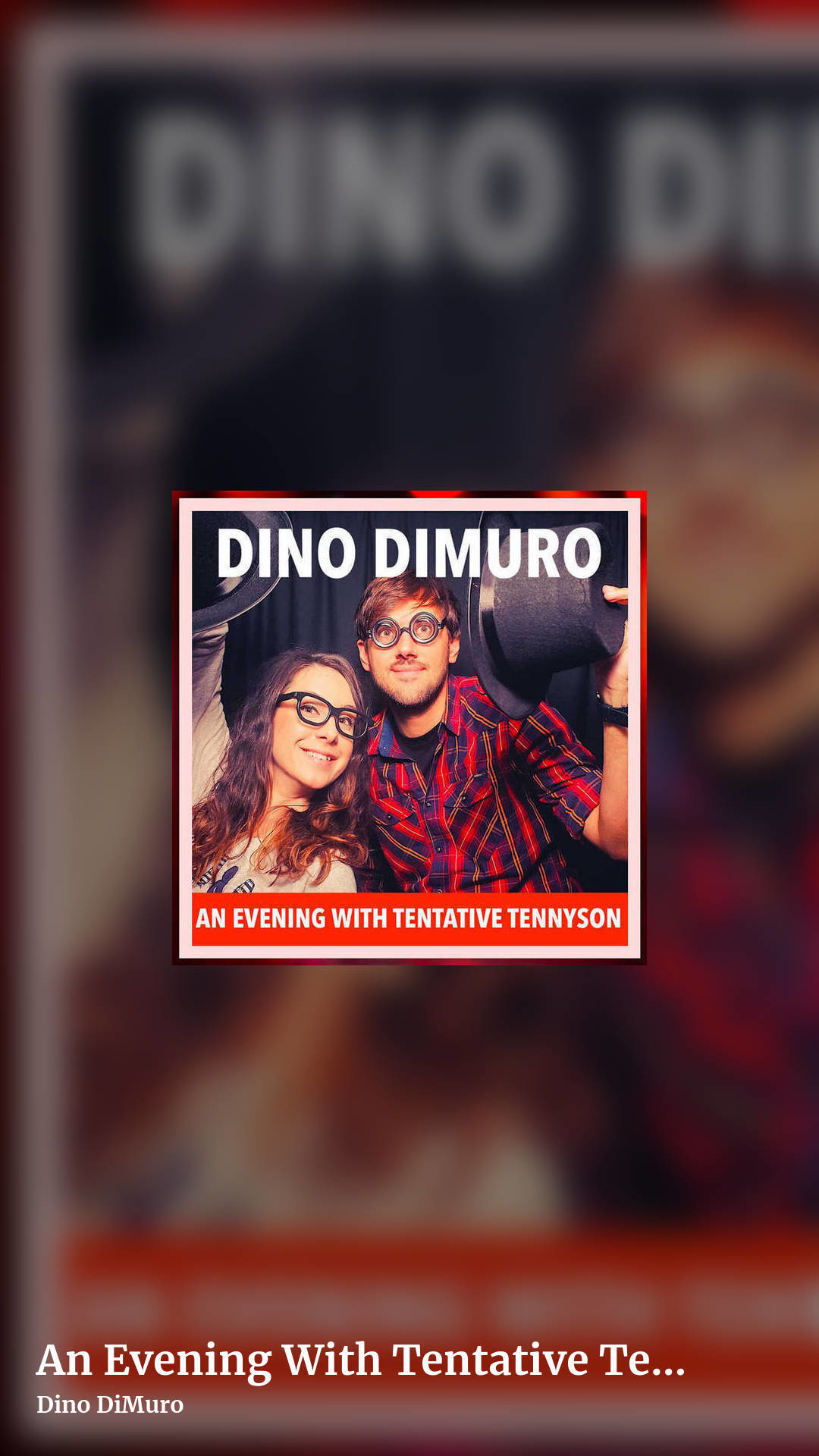 An Evening With Tentative Tennyson by Dino DiMuro, story clean share image